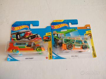 Hot Wheels lotto Road Bandtit e Chill Mill