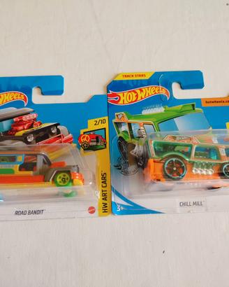 Hot Wheels lotto Road Bandtit e Chill Mill