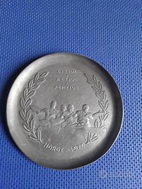 Piatto decorativo di canottaggio di Erik Tinn