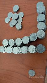 Lotto di 347 monete da 20 centesimi
