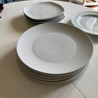 Piatti portata porcellana bianca