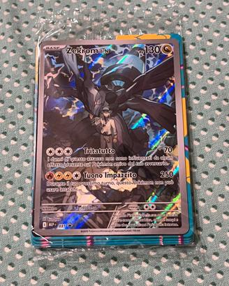 Zekrom carta pokemon sealed