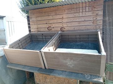 Fioraie grandi quadrate