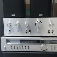 amplificatori e radio e cd vari 