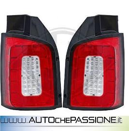 Coppia fanali posteriori led rosso per VW Bus Tran