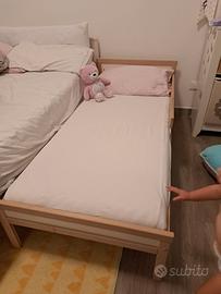 Lettino e materasso 70x160 ikea Singlar
