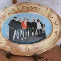 piatto collezione mitici Nomadi gruppo musicale