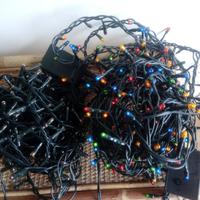 Serie di luci natalizie in buone condizioni