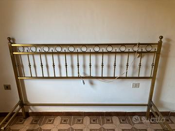 Letto ottone