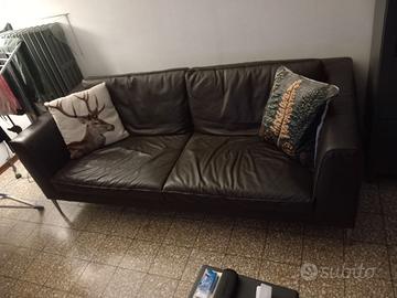 Divano in pelle 3 posti by Valentini living space