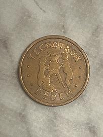 Gettone Moneta Kiddie Rides Tecnotron Dedem