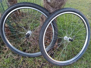 Ruote mtb 26" Mavic Shimano xt