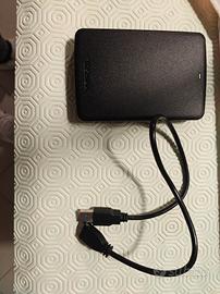 Hard disk esterno Toshiba 2,5" autoalimentato 2TB