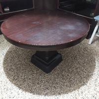 tavolo in legno rotondo allugabile