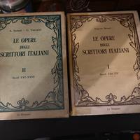 Libri Le opere degli scrittori italiani Le Monnier