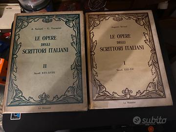 Libri Le opere degli scrittori italiani Le Monnier
