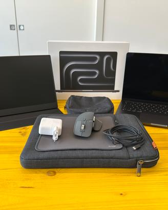 Macbook Pro, Chip M4 Pro, CPU 12 core, GPU 16 core