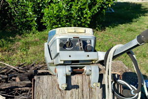 Fuoribordo evinrude 9.9 2 tempi non funzionante