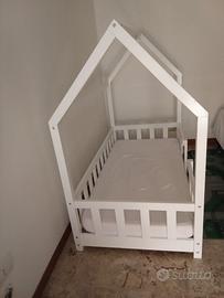 Letto bimbo con materasso,