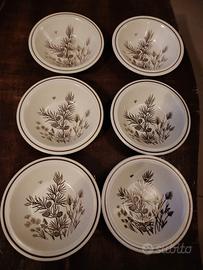 set di 6 ciotoline vintage Pinewood 