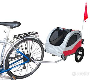 carrello porta animali per bicicletta