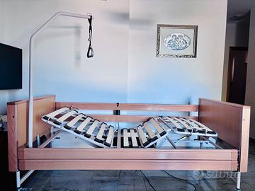 letto ortopedico per anziani disabili a tre snodi