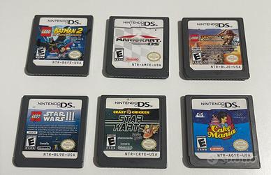 🎮 LOTTO 6 GIOCHI NINTENDO DS — Solo Cartucce