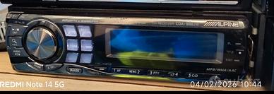 autoradio Alpine CDA 9887r telecomando 