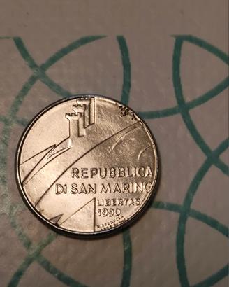100 Lire piccole 1990 RSM