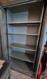 Armadio in Metallo a 2 Ante con Serratura