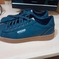 Sneakers stringate uomo Americanino blu tg.42