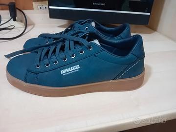 Sneakers stringate uomo Americanino blu tg.42