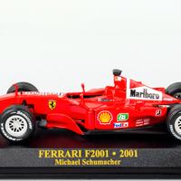 Ferrari F2001 Michael Schumacher 2001 scala 1:43