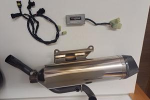 scarico malossi +centralina  beverly 350