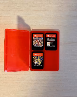 Bundle giochi Nintendo Switch + custodia