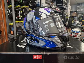 AIROH Casco Integrale GP800 Blue - Must -