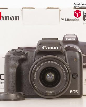 Canon EOS M50 + EF-M 15-45 F3.5-6.5 IS STM