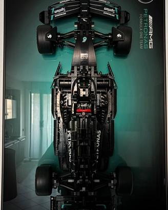 Quadro da parete Mercedes AMG F1 lego