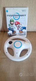 gioco nintendo wii Mario Kart + volante originale 