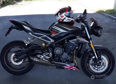 moto Triumph Street Triple 765 Rs 2017