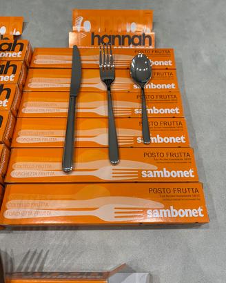Sambonet Hannah 18 pezzi - 6 Posto Frutta