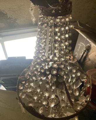 Lampadari in cristallo a goccia