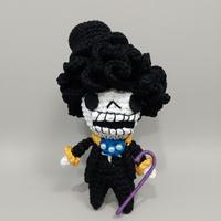 One piece Brook amigurumi 