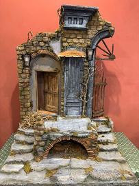 Presepe napoletano scenografia 700