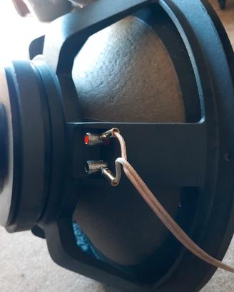 coppia Di woofer 18 pollici + cabbinet 