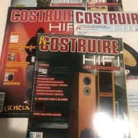 RIVISTE COSTRUIRE HIFI CHF VARI NUMERI DISPONIBILI