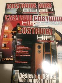 RIVISTE COSTRUIRE HIFI CHF VARI NUMERI DISPONIBILI