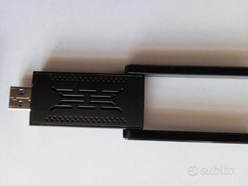 Adattatore alto guadagno scheda di Rete WiFi USB 3