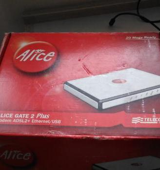 Modem alice gate 2 plus