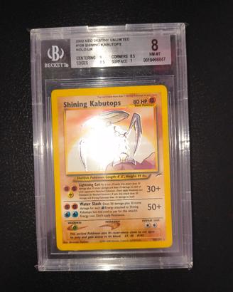 SHINING KABUTOPS BGS 8 - Carta Pokemon 
